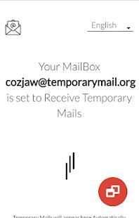 Temporary Mail - Temporary Email screenshot 1