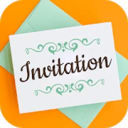 Invitation card Maker - Creator (RSVP)
