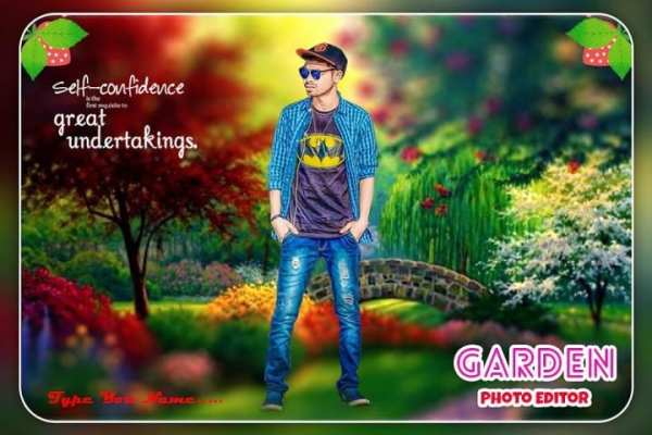 Garden Photo Editor 2018 screenshot 2