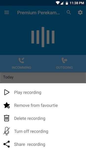 Premium Perekam Panggilan screenshot 2