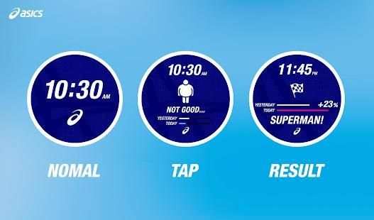ASICS Watchface for Activity screenshot 10