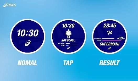 ASICS Watchface for Activity screenshot 2