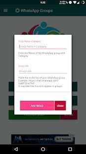 Groups for Whatsapp Unlimited Group Links screenshot 2