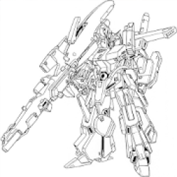Drawing Gundam Image icon