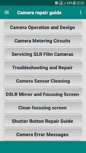 Camera repair guide screenshot 5