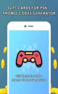 Gift Cards for PSN - Promo Codes Generator screenshot 5