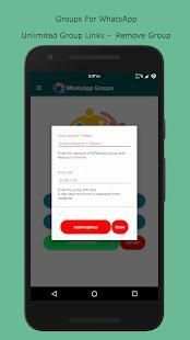 Group Links for Whatsapp - Unlimited links screenshot 1