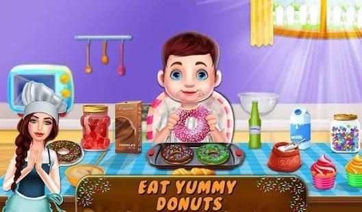 Donut Cooking Games - Dessert Shop स्क्रीनशॉट 5
