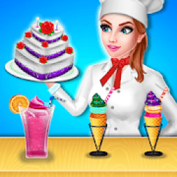 Donut Cooking Games - Dessert Shop आइकन