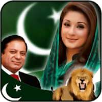 PMLN dp maker-pmln face flag 2018