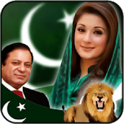 PMLN dp maker-pmln face flag 2018 आइकन