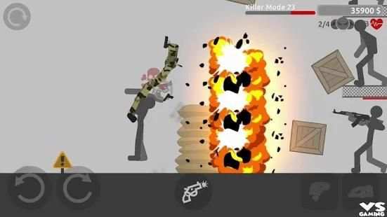 Stickman Backflip Killer Destruction Annihilation screenshot 1