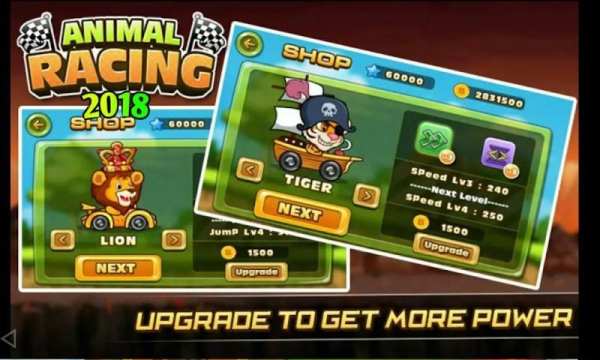 Real Racing 4 : Animal Racing Car 2018 screenshot 2