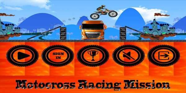 Motocross Racing Mission स्क्रीनशॉट 1