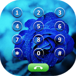 Blue Rose Photo Phone Dialer आइकन