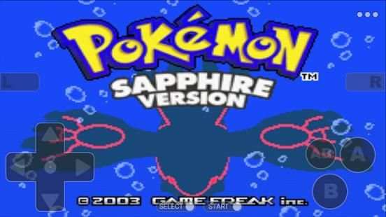 Pokemoon sapphire version - Free GBA Classic Game 2 تصوير الشاشة