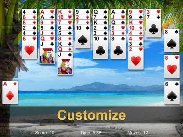 FreeCell screenshot 3