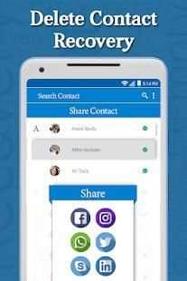 Recover Deleted Contacts & Sync screenshot 1