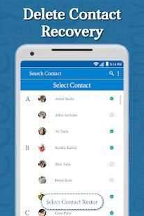 Recover Deleted Contacts & Sync screenshot 4