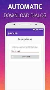 DAV - Download Any Video Played screenshot 2