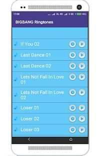 BIGBANG Ringtones screenshot 2