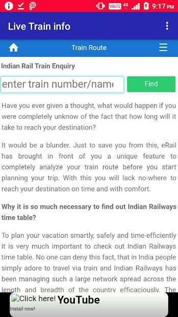 Live Train Running Status स्क्रीनशॉट 2