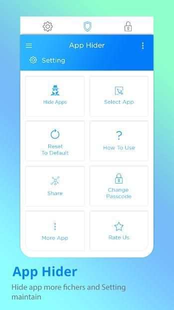 App Hider - Hide Application स्क्रीनशॉट 2