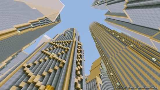 Futuretroplis City map for Minecraft screenshot 1