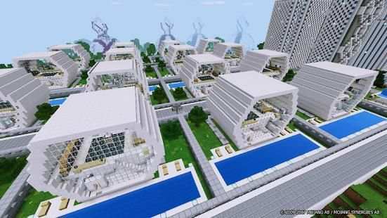 Futuretroplis City map for Minecraft screenshot 12