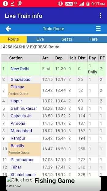 Live Train Running Status screenshot 1