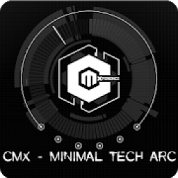 CMX - Minimal Tech Arc for KLWP आइकन
