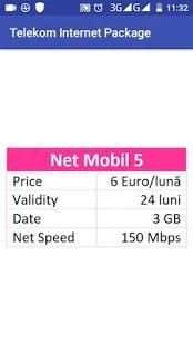 Telekom Internet Package स्क्रीनशॉट 3