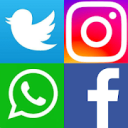 Social Network All in One App आइकन