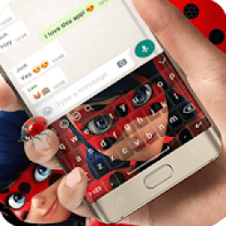 ikon Keyboerd Ladybug ( miraculous anime )