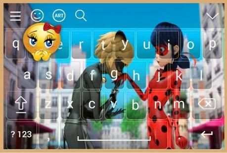 Keyboerd Ladybug ( miraculous anime ) screenshot 1