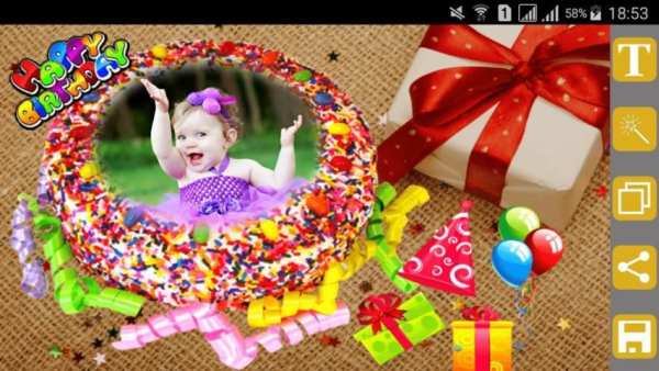 Happy Birthday Photo Frames screenshot 8
