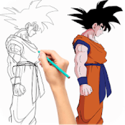 ikon How to draw Super Saiyan DBZ