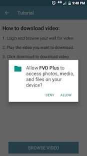 FVD: Video Downloader for Facebook screenshot 3