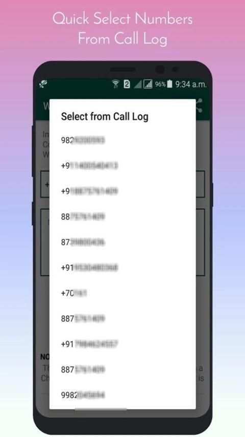 WhatsDirect Message - (WhatsApp Direct Msg Tool) screenshot 1
