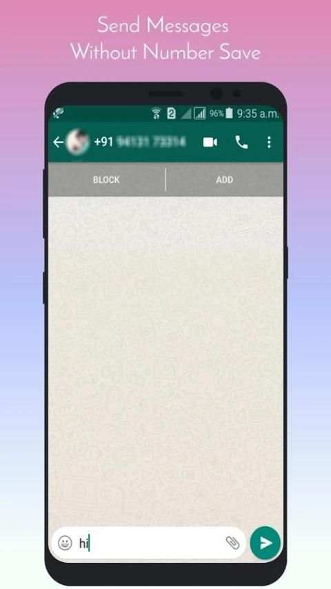 WhatsDirect Message - (WhatsApp Direct Msg Tool) screenshot 2