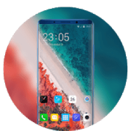 Theme for jio phone2 nature coastline wallpaper icon