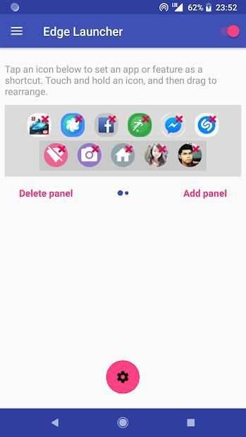 Edge Launcher screenshot 2