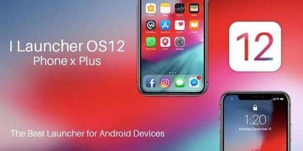 iLauncher OS 12 - Phone X Plus स्क्रीनशॉट 1