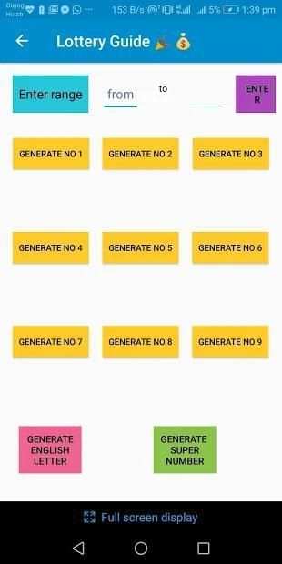 Lottery Guide screenshot 2