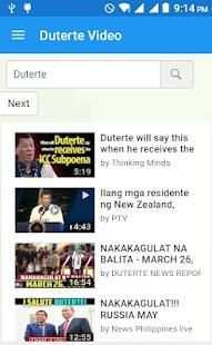 DuterteVideo screenshot 4
