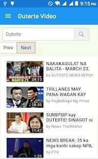 DuterteVideo screenshot 3