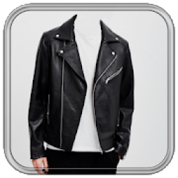 Man Leather Coat Photo Editor icon