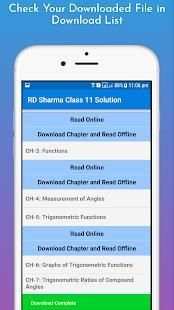 RD Sharma Class 11 Math Solution - Offline Access screenshot 3