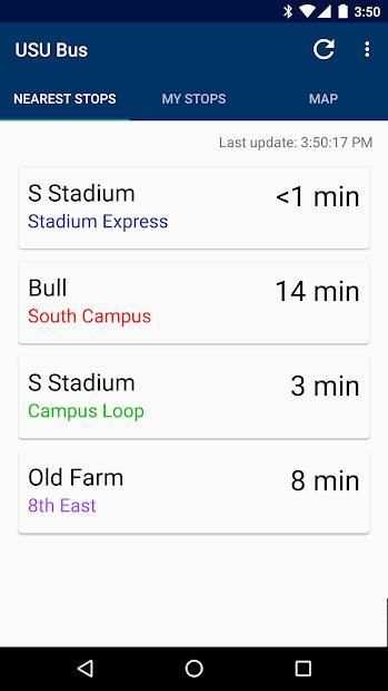 USU Bus screenshot 3