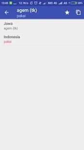 Kamus Jawa Lengkap Offline screenshot 4